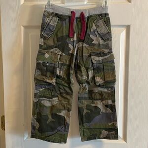 Mini Boden Camo Pants 7Y